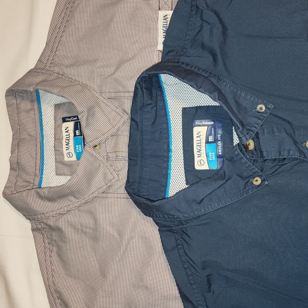 Magellan Lot of Two Long Sleeve Shirts 2XL